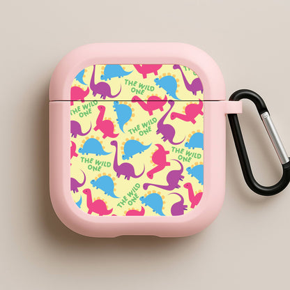 The Wild One - Dinosaurs Pink AirPods Case