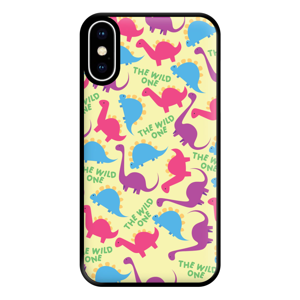 The Wild One - Dinosaurs Phone Case for iPhone XS Max