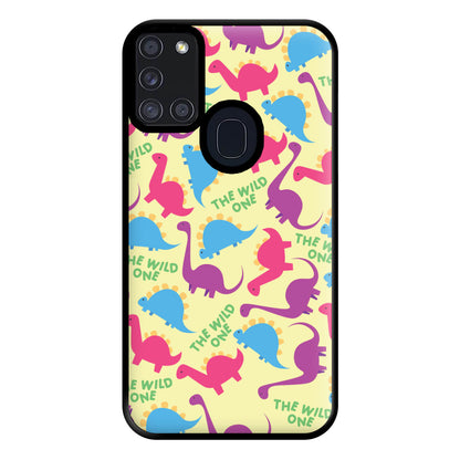 The Wild One - Dinosaurs Phone Case for Galaxy A21s