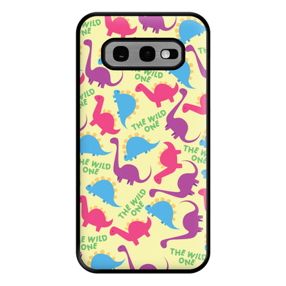 The Wild One - Dinosaurs Phone Case for Galaxy S10e