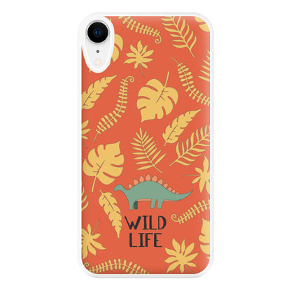 Wild Life - Dinosaurs Phone Case for iPhone XR