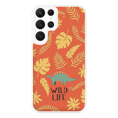 Wild Life - Dinosaurs Phone Case for Galaxy S22 Ultra