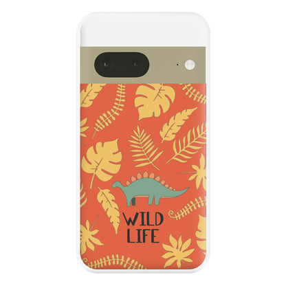 Wild Life - Dinosaurs Phone Case for Google Pixel 7a