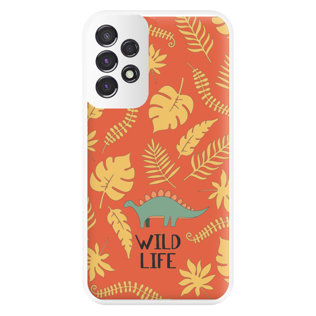 Wild Life - Dinosaurs Phone Case for Galaxy A53