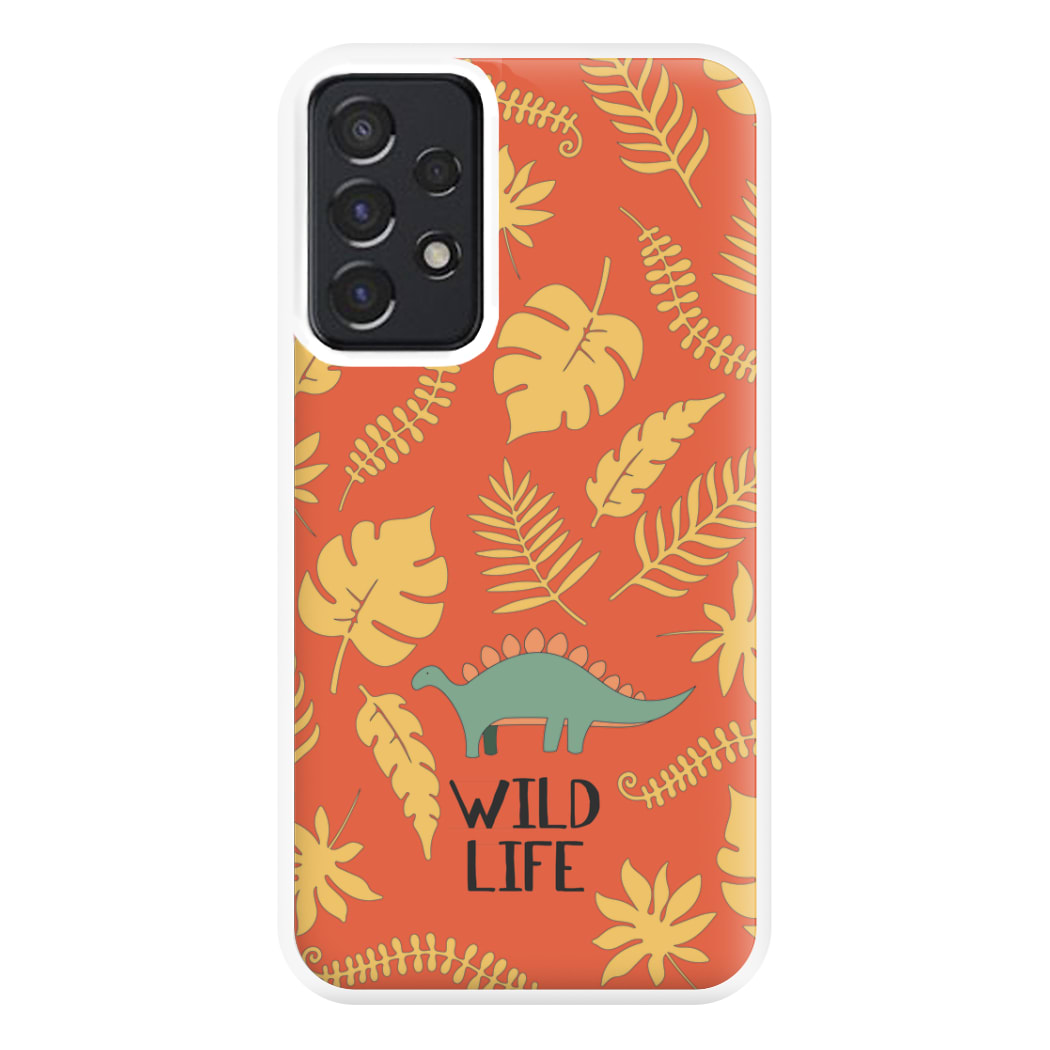 Wild Life - Dinosaurs Phone Case for Galaxy A52 / A52s