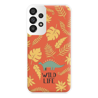 Wild Life - Dinosaurs Phone Case for Galaxy A33