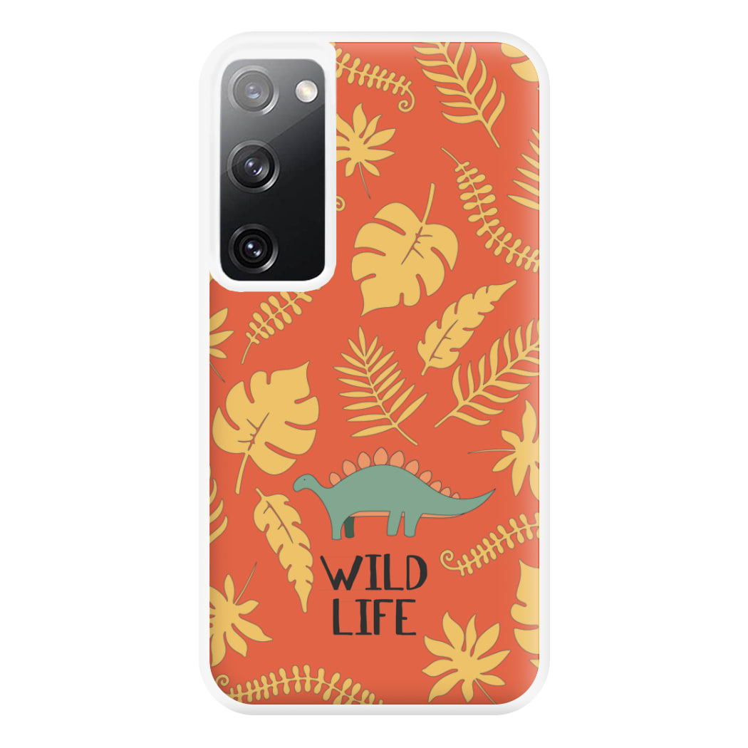 Wild Life - Dinosaurs Phone Case for Galaxy S20