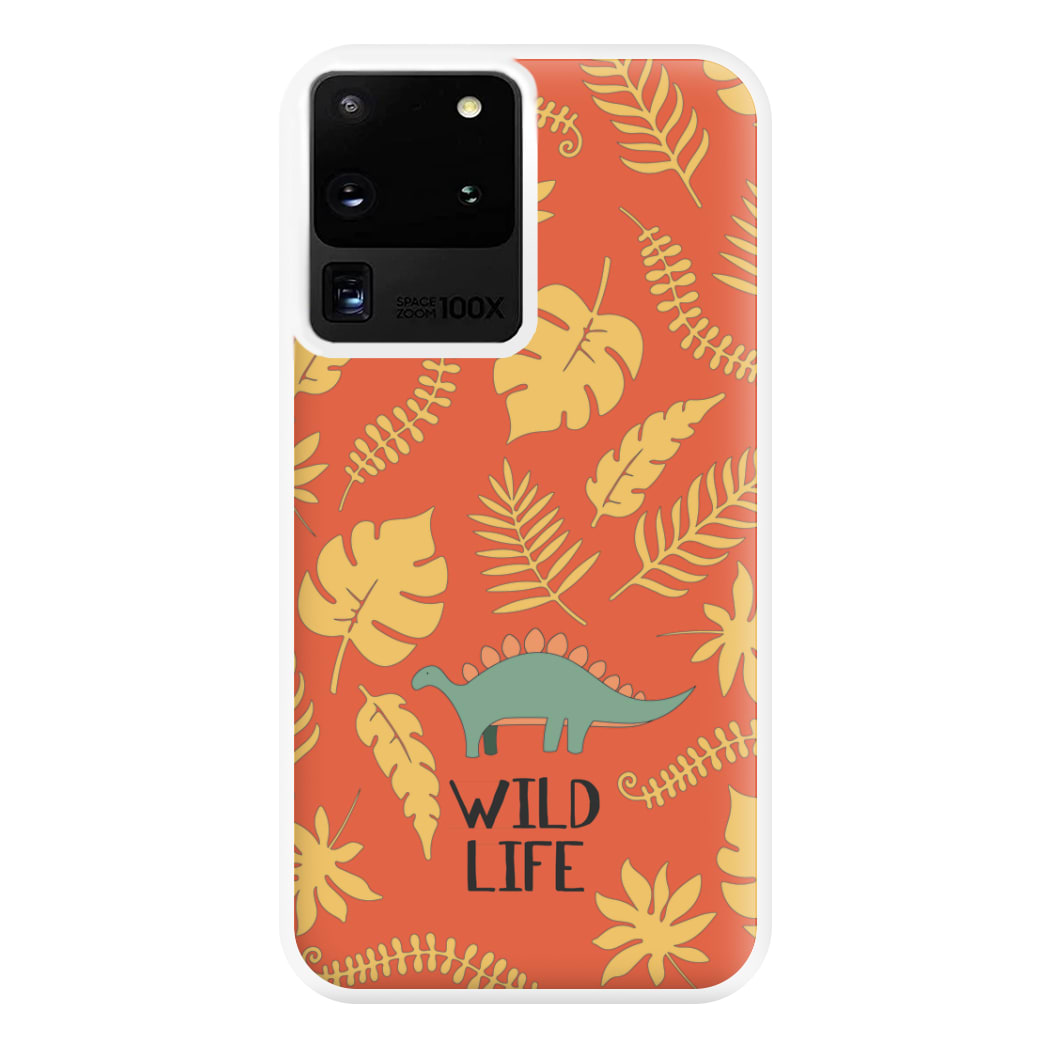 Wild Life - Dinosaurs Phone Case for Galaxy S20 Ultra