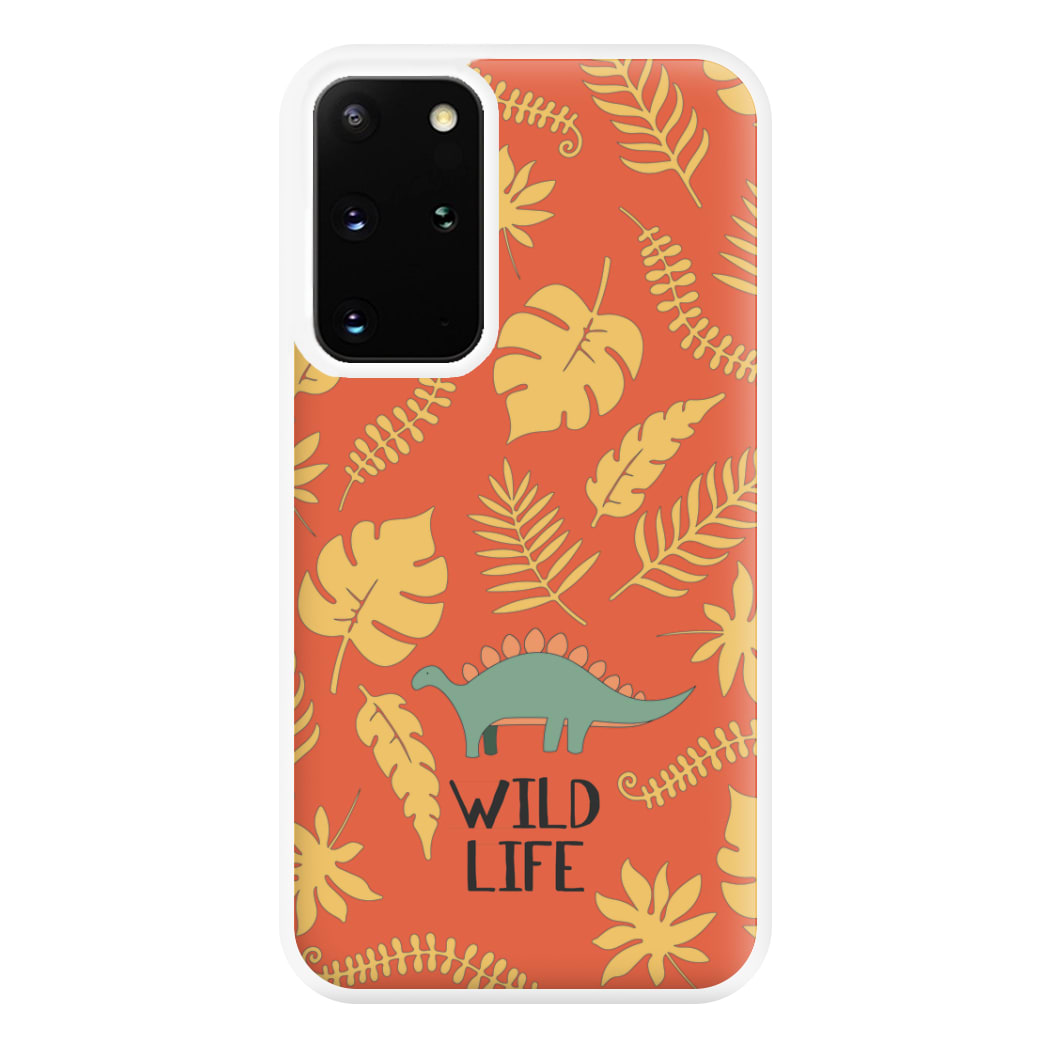 Wild Life - Dinosaurs Phone Case for Galaxy S20 Plus