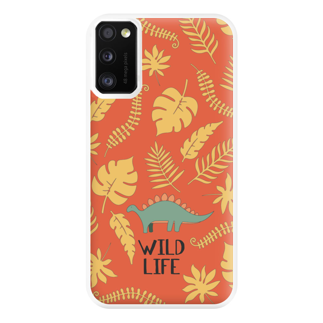 Wild Life - Dinosaurs Phone Case for Galaxy A41