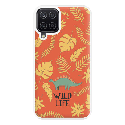 Wild Life - Dinosaurs Phone Case for Galaxy A12