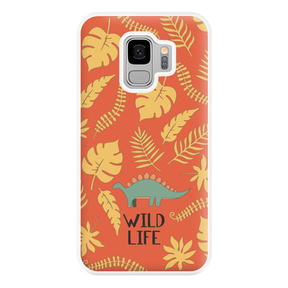 Wild Life - Dinosaurs Phone Case for Galaxy S9 Plus