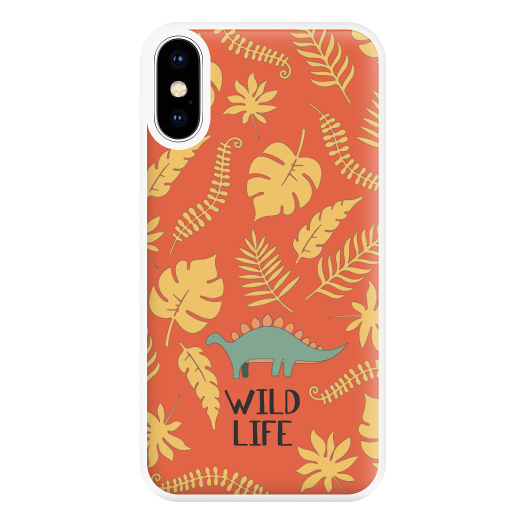 Wild Life - Dinosaurs Phone Case for iPhone XS Max