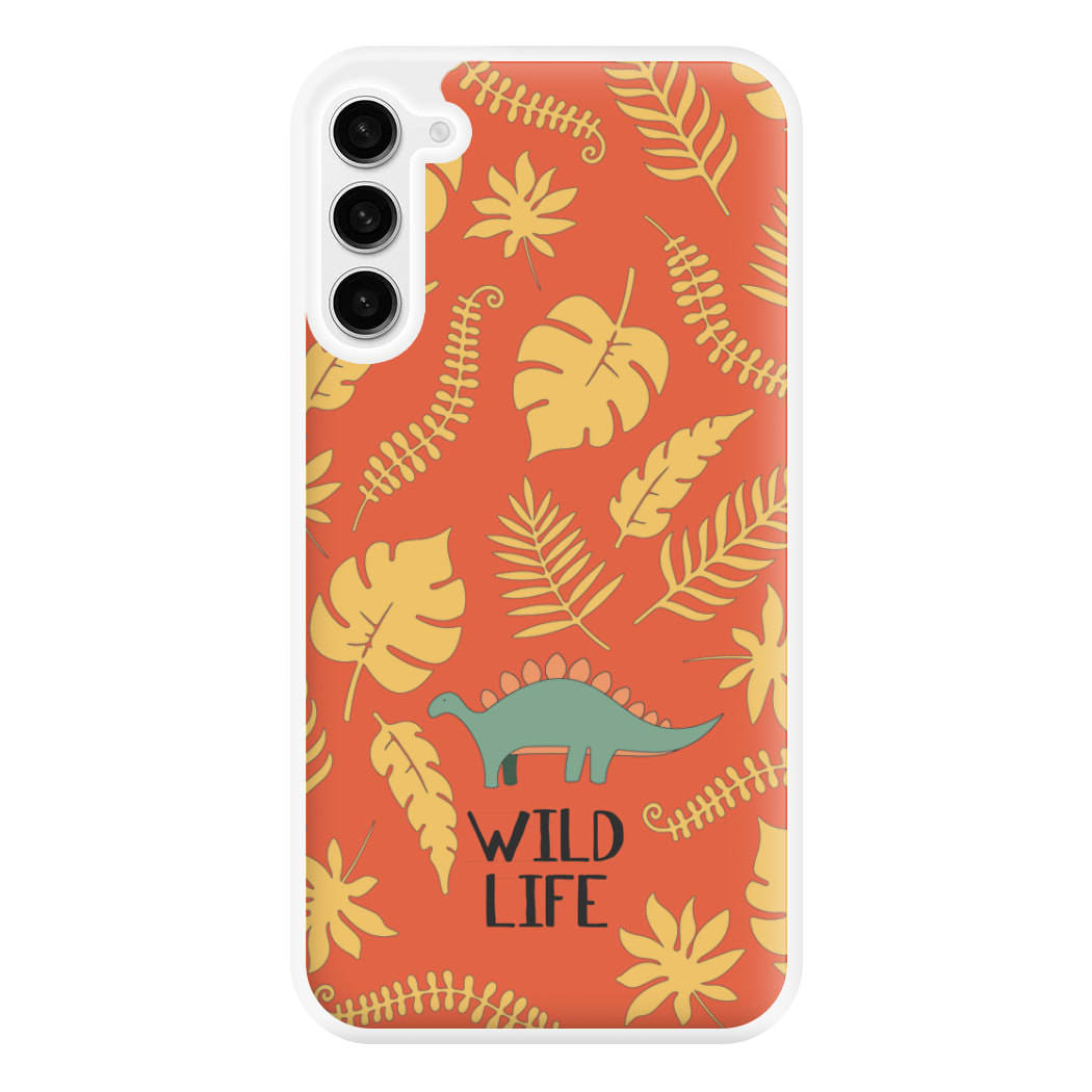 Wild Life - Dinosaurs Phone Case for Galaxy S23FE