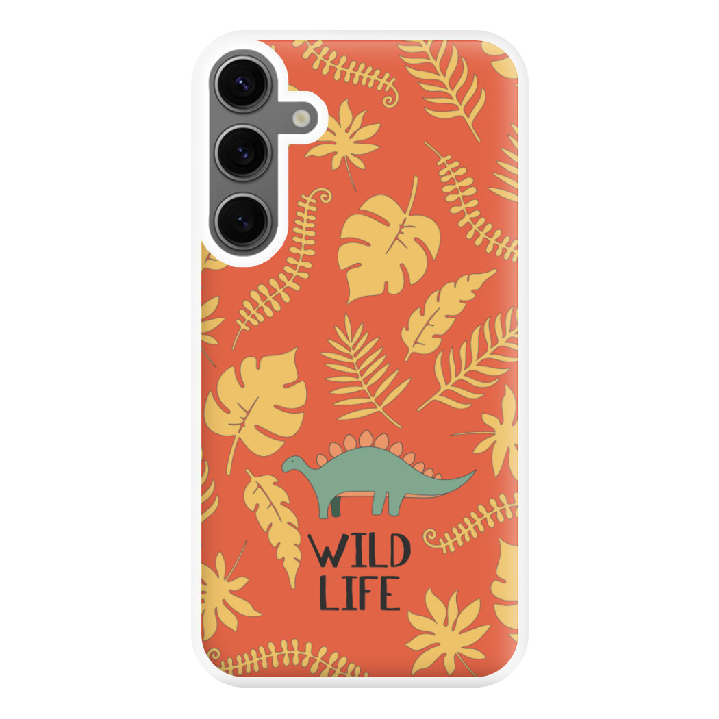 Wild Life - Dinosaurs Phone Case for Galaxy S24FE