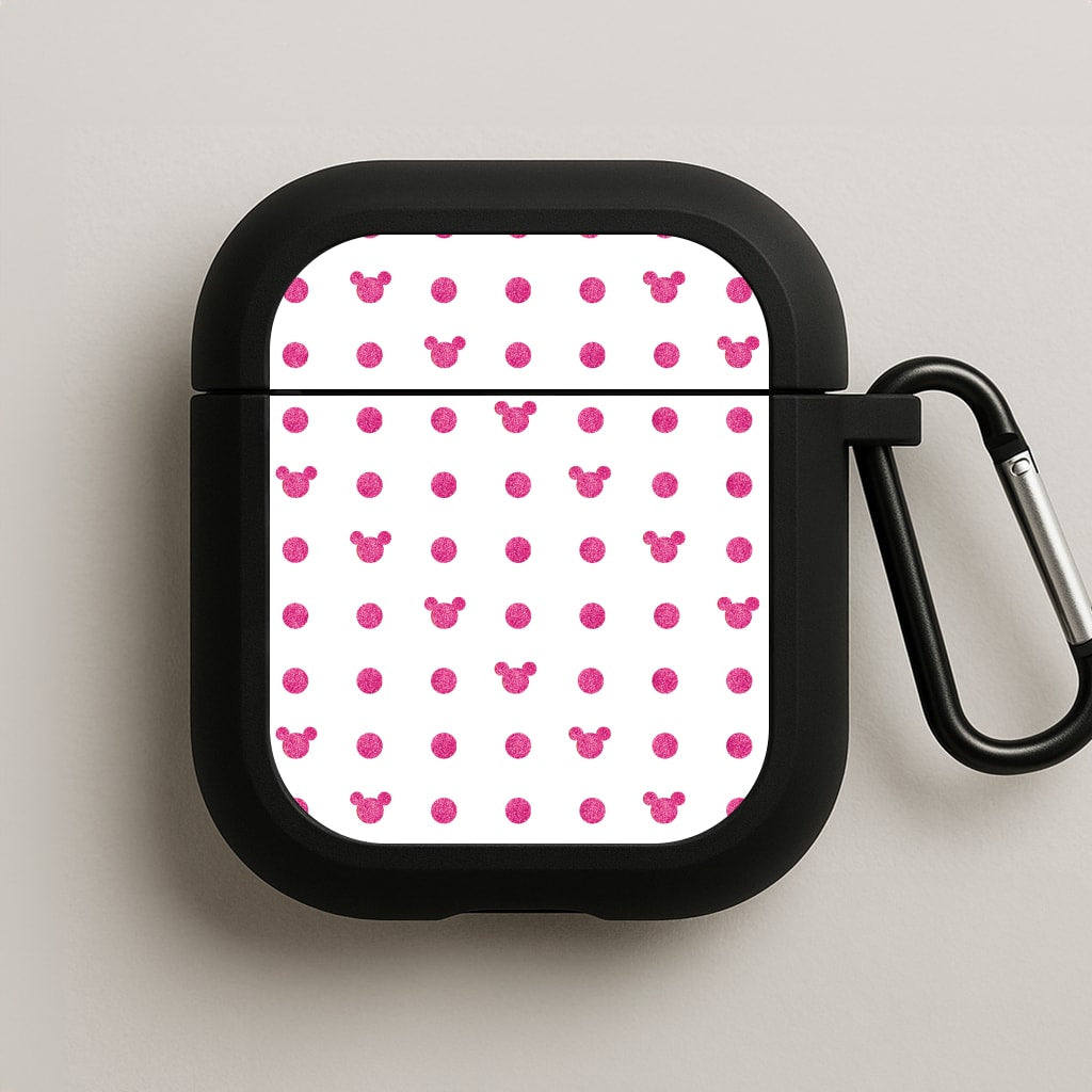 Mickey Polkadot White Fairytale AirPods Case