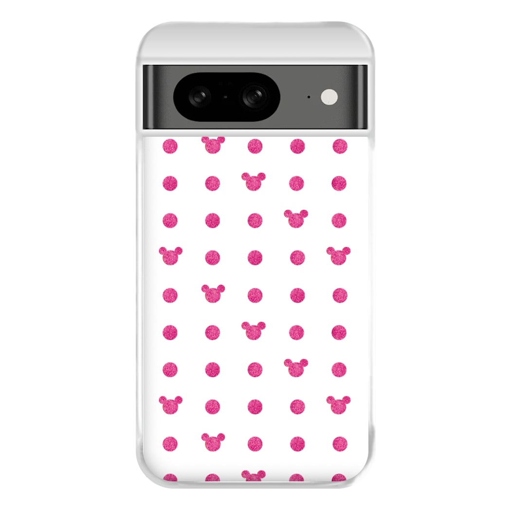 Mickey Polkadot White Fairytale Phone Case for Google Pixel 8