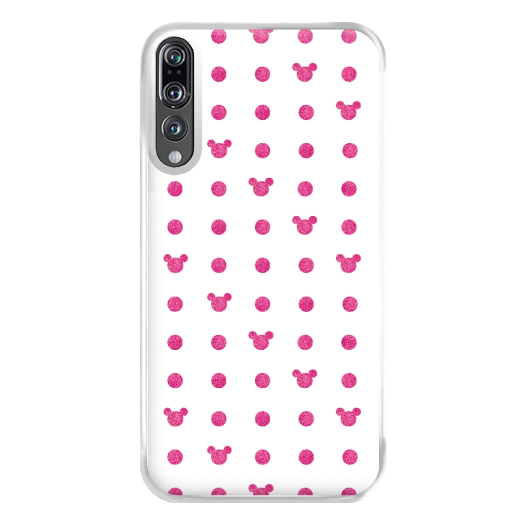 Mickey Polkadot White Fairytale Phone Case for Huawei P20 Pro