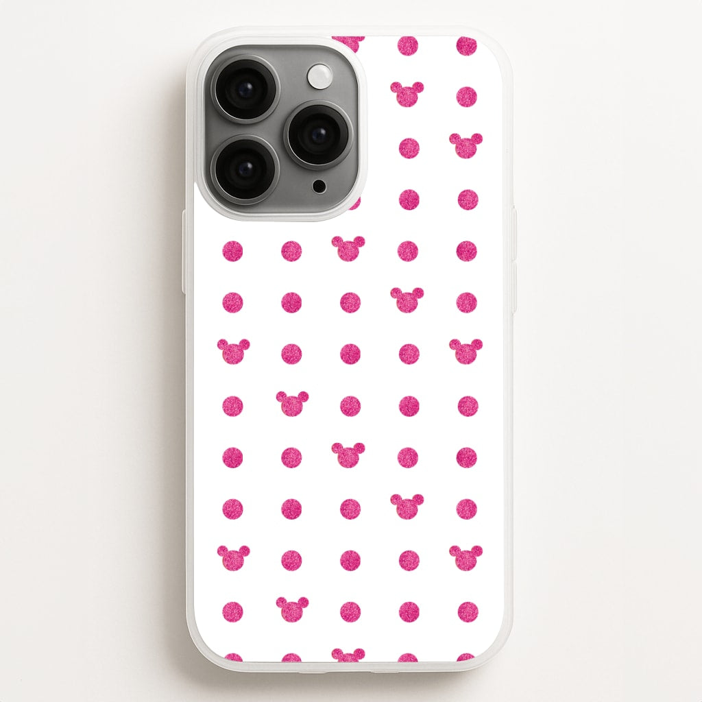Mickey Polkadot White Fairytale Phone Case