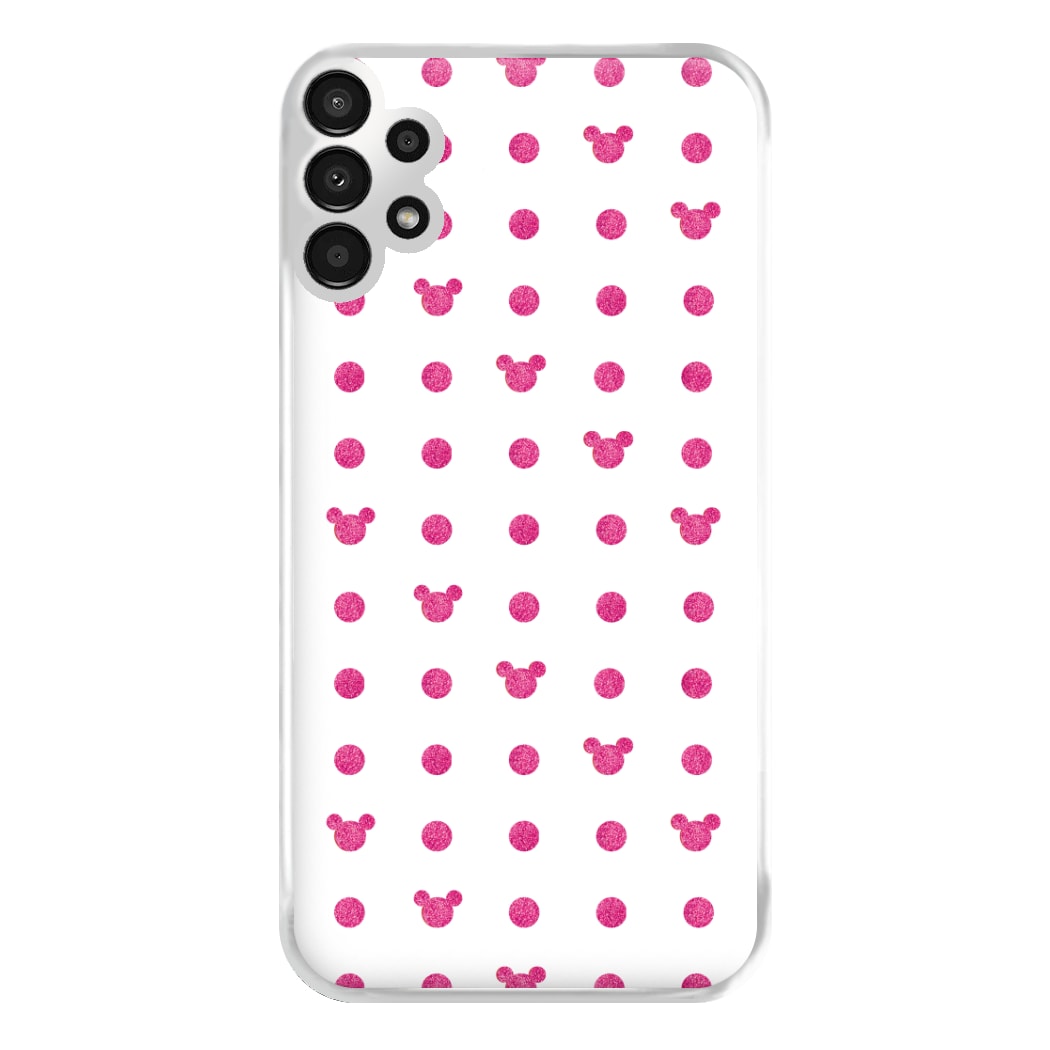 Mickey Polkadot White Fairytale Phone Case for Galaxy A13