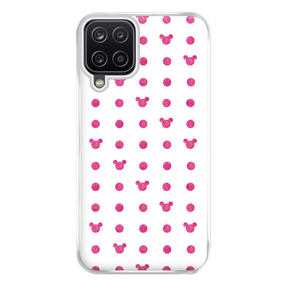 Mickey Polkadot White Fairytale Phone Case for Galaxy A12