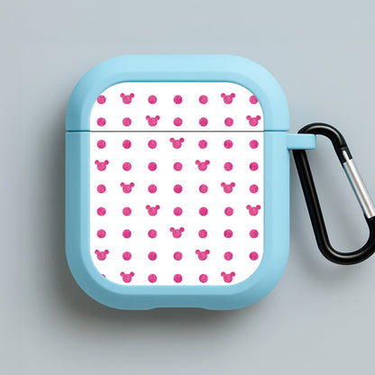 Mickey Polkadot White Fairytale Blue AirPods Case