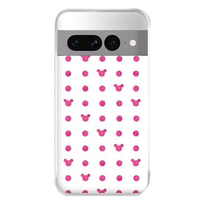 Mickey Polkadot White Fairytale Phone Case for Google Pixel 7 Pro