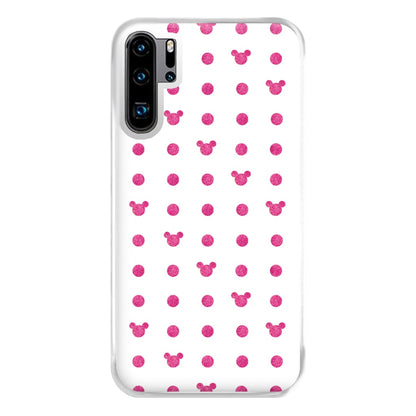 Mickey Polkadot White Fairytale Phone Case for Huawei P30 Pro