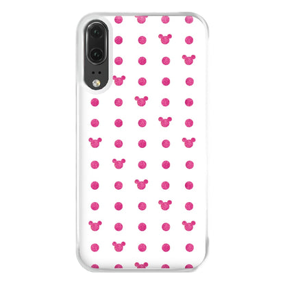 Mickey Polkadot White Fairytale Phone Case for Huawei P20