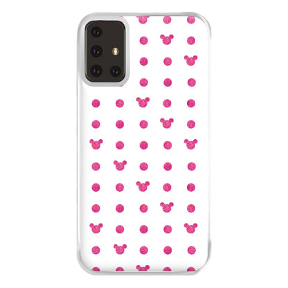 Mickey Polkadot White Fairytale Phone Case for Galaxy A71