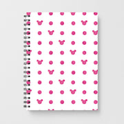 Mickey Polkadot White Fairytale Notebook 1