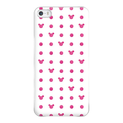 Mickey Polkadot White Fairytale Phone Case for iPhone 5 / 5s / SE 2016