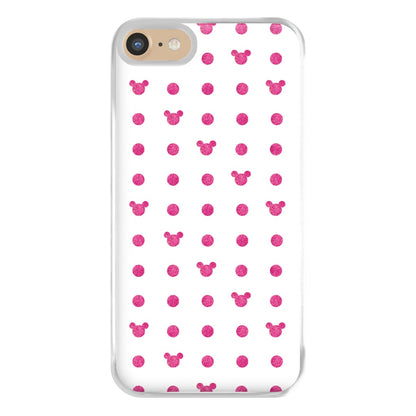 Mickey Polkadot White Fairytale Phone Case for iPhone 6 / 7 / 8 / SE