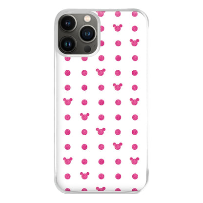 Mickey Polkadot White Fairytale Phone Case for iPhone 13 Pro Max