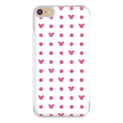 Mickey Polkadot White Fairytale Phone Case for iPhone 6 Plus / 7 Plus / 8 Plus