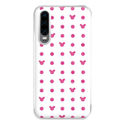 Mickey Polkadot White Fairytale Phone Case for Huawei P30