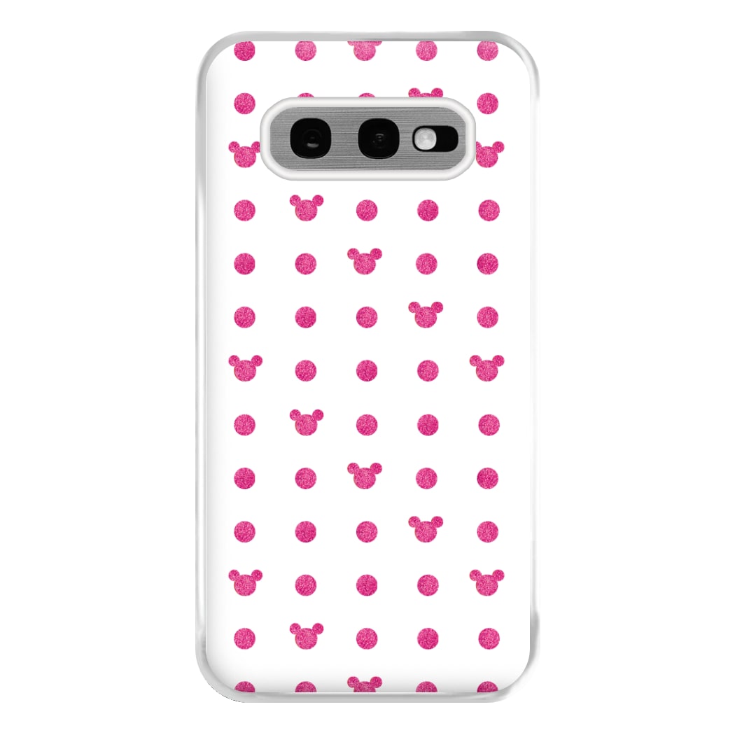 Mickey Polkadot White Fairytale Phone Case for Galaxy S10e