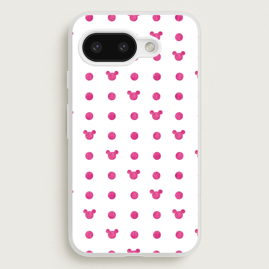Mickey Polkadot White Fairytale  - Disney Phone Case for Google Pixel 9a