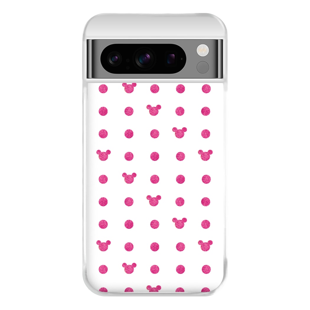 Mickey Polkadot White Fairytale Phone Case for Google Pixel 8 Pro