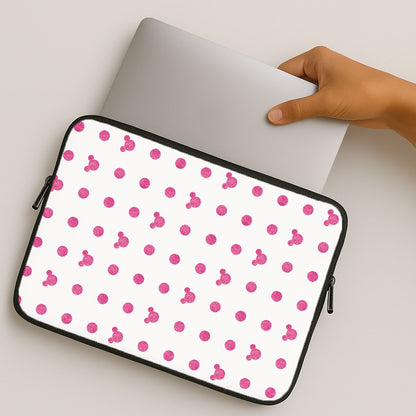 Mickey Polkadot White Fairytale MacBook Case