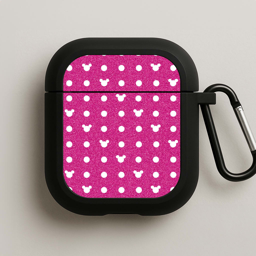 Mickey Polkadot Pink Fairytale AirPods Case