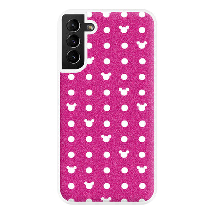 Mickey Polkadot Pink Fairytale Phone Case for Galaxy S21 Plus