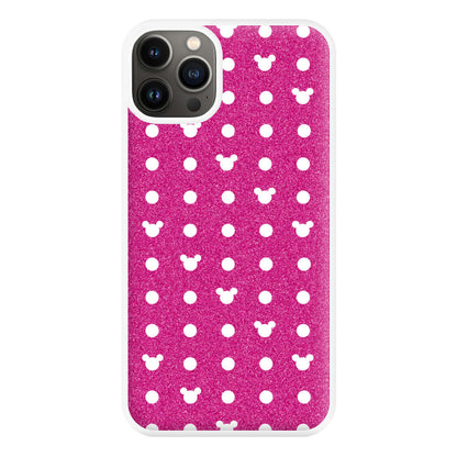 Mickey Polkadot Pink Fairytale Phone Case for iPhone 13