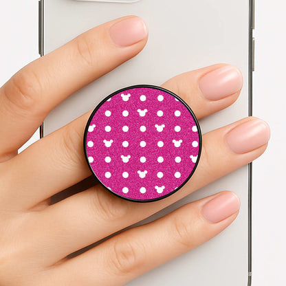 Mickey Polkadot Pink Fairytale Phone Grip