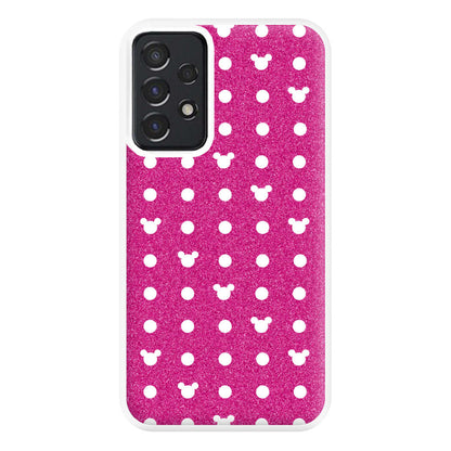 Mickey Polkadot Pink Fairytale Phone Case for Galaxy A52 / A52s