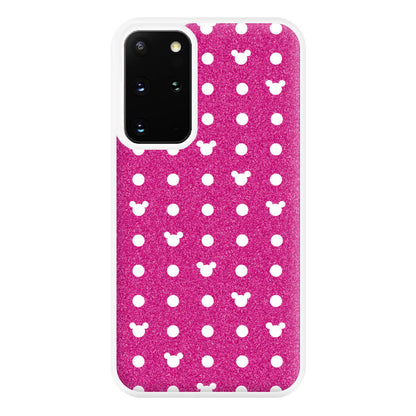 Mickey Polkadot Pink Fairytale Phone Case for Galaxy S20 Plus