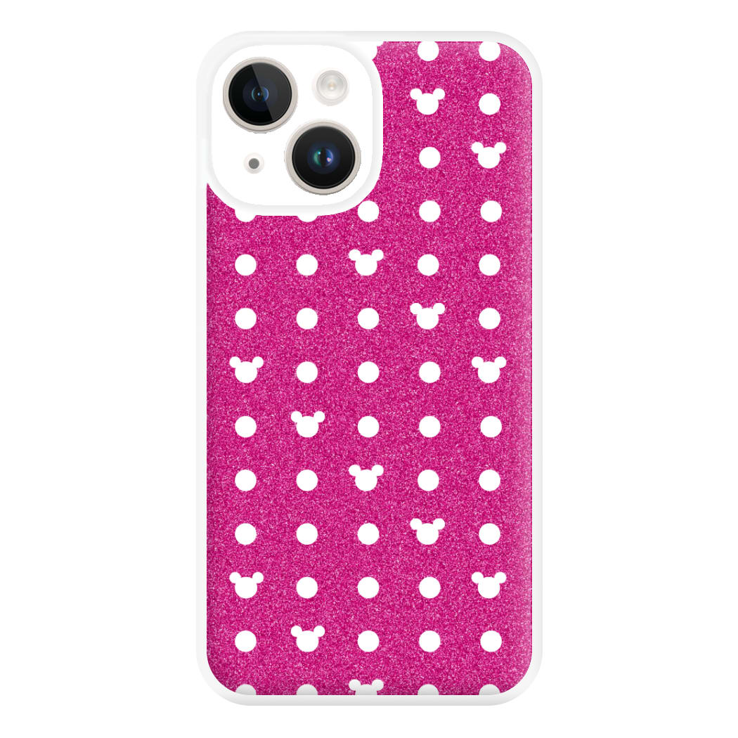 Mickey Polkadot Pink Fairytale Phone Case for iPhone 14