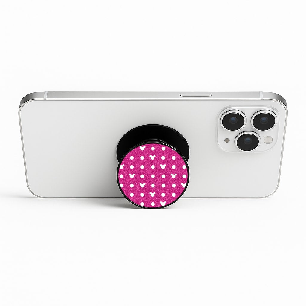 Mickey Polkadot Pink Fairytale Phone Stand