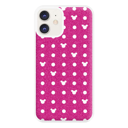 Mickey Polkadot Pink Fairytale Phone Case for iPhone 12 / 12 Pro