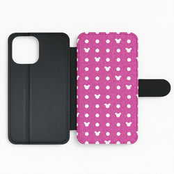 Mickey Polkadot Pink Fairytale Flip Phone Case